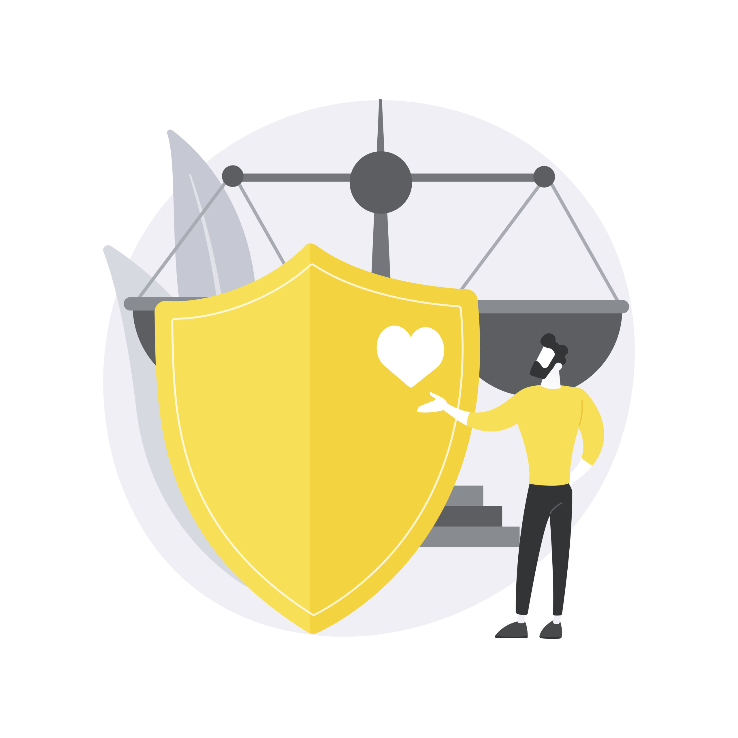 honesty abstract concept vector illustration.